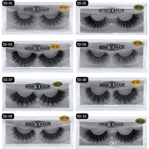 3d Mink Hair EyeLashes reausable,longlasting